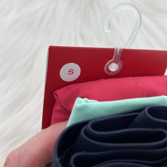 Club Room Men's Woven Boxers Tagless - Mint/Red - Small - NWT - Picture 4 of 6